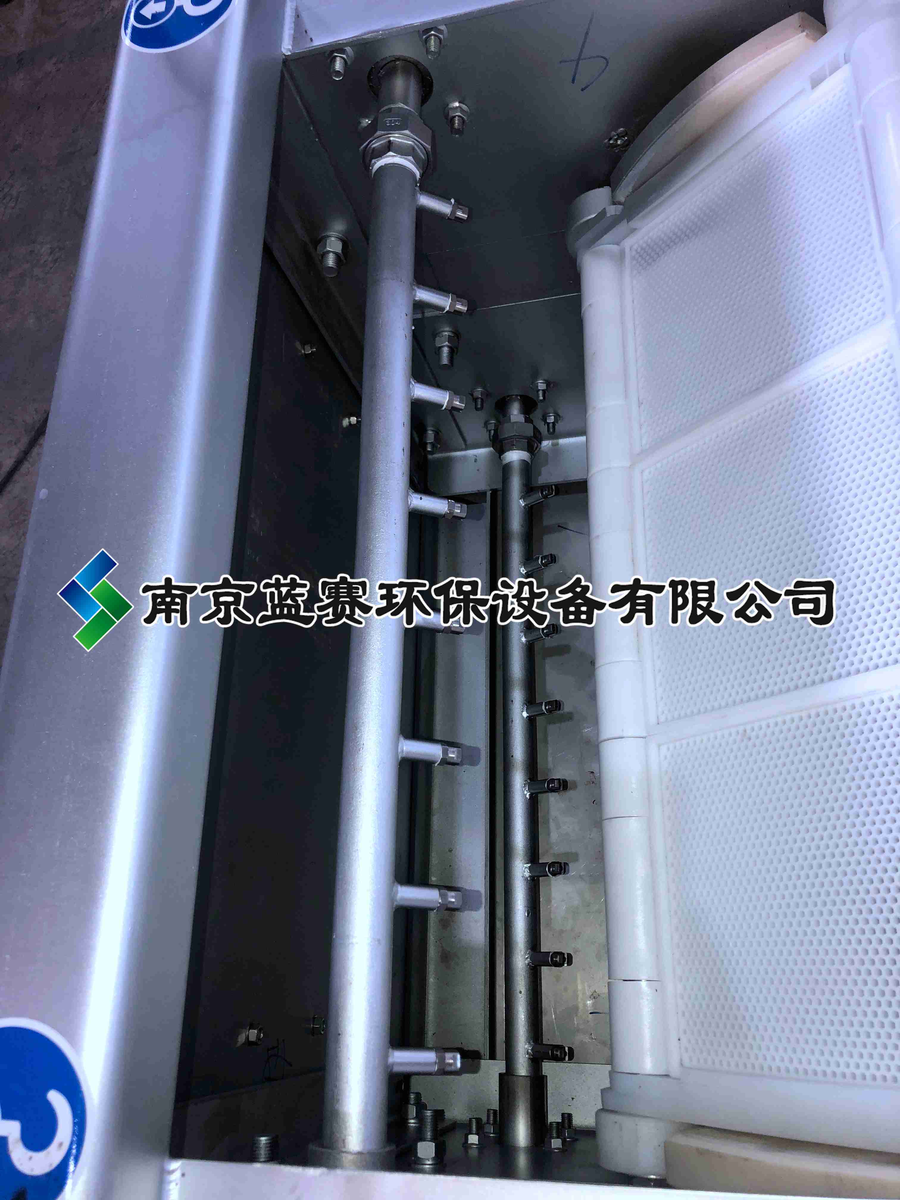 非金屬網板內進流細格柵